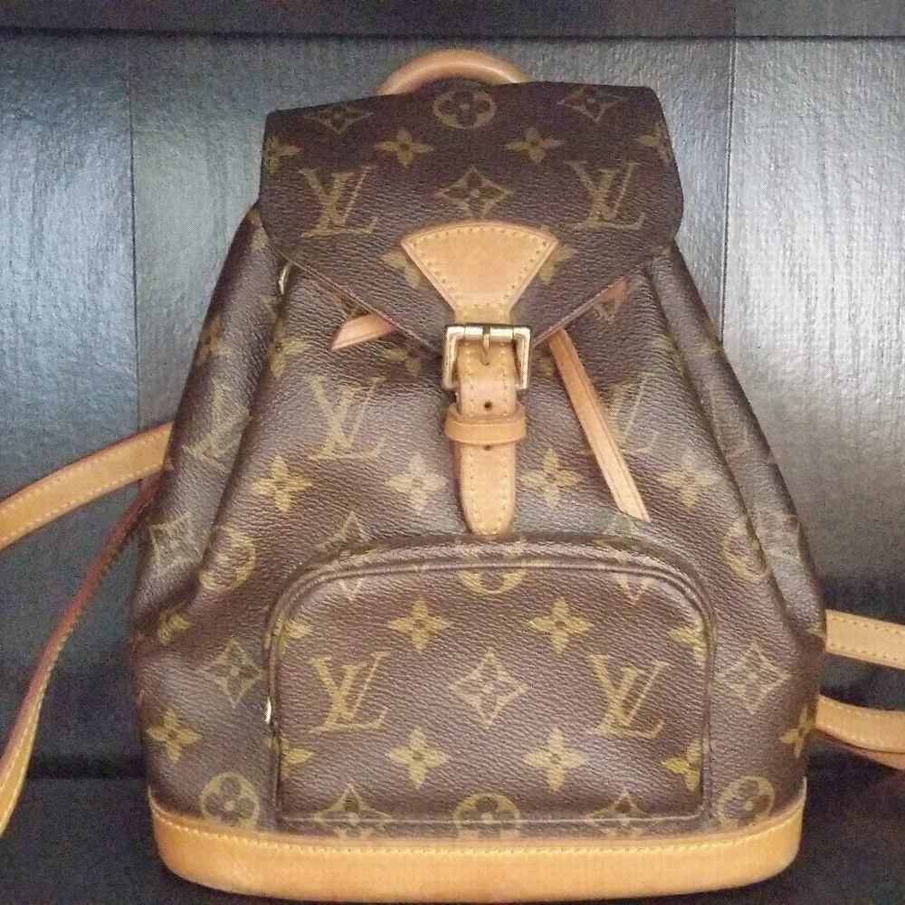 Authentic Louis Vuitton Montsouris Backpack